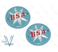 Per BSA Bantam B40 Benzina Carburante Serbatoio Distintivi Pre 1963 C15SS80 &
