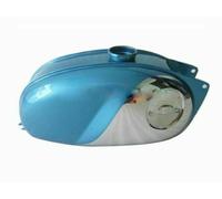 Per BSA Bantam D7 D10 D10 D14 D175 Bushman serbatoio benzina cromato e blu NUOVO