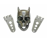 Per BSA NORTON TRIUMPH CHOPPER BOBBER FANALE A Teschio Con Luce Negli Occhi AEs