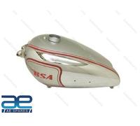 Per BSA ZB32 Oro Stella Rosso & Argento Dipinta Cromo Benzina Serbatoio 1950 Aes