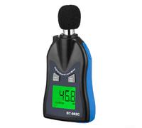 Per BTMETER BT882C Misuratore di livello sonoro digitale Tester di rumore 30 Gamma 130dB per una valutazione affidabile del rumore in casa e luoghi di lavoro