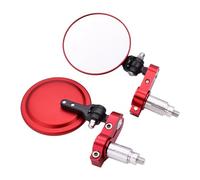 Per Buell Cyclone 1125CR 1125R M2 X1 XB12 Ulysses XB12X 7/8 "22mm Universale Del Motociclo Specchi Retrovisori Maniglia Bar End compatibili(Rosso)
