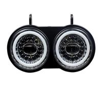 Per Buell Per XB Per Modello 2003-2010 Motociclo Doppia Luce LED Faro Anteriore Anabbagliante DRL Lampada Faro Moto Fanale Anteriore