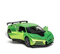 Per Bugatti 1 32 Modello Di Auto In Lega Suono Luce Tirare Indietro Giocattoli Collezione Per Bambini Veicoli Supercar(verde)