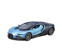 Per Bugatti 1:32 Modello Di Auto In Metallo Pressofuso Con Suono E Luce Simulati Regali Decorativi Da Collezione(Black)