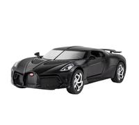 Per Bugatti Voiture Noire 1:32 Modello Di Auto In Metallo Statico Decorazione Per La Casa Regalo Di Compleanno(Black)