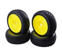 Per Buggy 1/8 Ruote 4 Pezzi Set Pneumatici In Gomma Heavy Duty All Per Terrain RC Competition Training Modello Auto Accessorio Crawler Camion RC Ruote Gomma