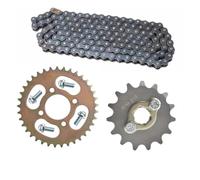 Per buggy 110cc 125cc 140cc per Pit Pro Trail Dirt Pocket | Per un set di pignoni e catene durevoli per prestazioni ottimali nella guida fuoristrada. Set di pignoni per moto