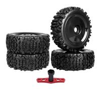 Per Buggy Tire Per Arrma Per Typhon Per Losi 8IGHT 1/8 Rc Parte | Preincollato 1/8 Per pneumatici inserti in schiuma, pronti l'installazione corse e corse fuoristrada Rc Pneumatici Set