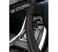 Per Buick Electra 1971-76 Vero Volante IN Pelle Cover Marrone Doppio Punto