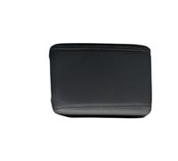 Per Buick Per Enclave Per Traverse Per GMC Acadia - Coperchio della console centrale in plastica nera rivestito in similpelle - Accessori per auto 22905370(Black)