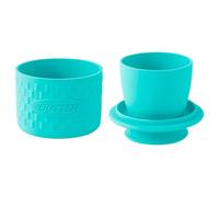 per burro - Il coperchio in silicone è lavabile in lavastoviglie e supporto per burro - Portarotolo con coperchio, per cuochi panettiere ingresso al coperto Pasqua Natale compleanno