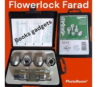 Per Hyundai Nexo dal 2020 Kit Dadi Antifurto Flower Lock Farad Cerchi in Acciaio