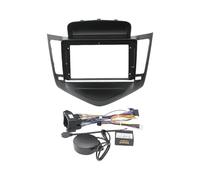 Per C&hevrolet Per Cruze 2009-2014 Kit Di Montaggio Cruscotto Con Cornice Lettore DVD 2DIN Da 9 Pollici Adattatore Audio Plancia Autoradio(Black Frame Set)