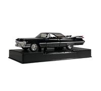 Per Cadillac Eldorado Biarritz Classic Vintage 1:32 Modello Di Auto In Metallo Con Suono E Luce Decorazione Per La Casa Regalo Di Compleanno(Black)