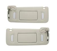 Per Cadillac Per Escalade 2007-2014 1/2 Pezzi Parasole Per Auto Grigio Lato Sinistro/destro Con Specchio Per Il Trucco Parasole Auto(Left and right)