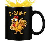 per caffè con gallina - in ceramica da 330 ml per caffè caldo - tazze d'acqua novità - per collezionisti Halloween vino birra studio ufficio ristorante hotel insegnanti studenti