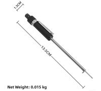per calibro per spessore Pastiglie Freno 2-12mm per acciaio | 8 totali, range metrico e per imperiale, inserimento per facile tra disco e piastra, controllo rapido