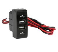 Per Camion Mercedes Actros MP3 Caricabatteria USB 12V/24V Max 3A Presa