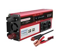 Per Camper Telefono Auto 4000 W 3000 W Inverter Potenza Da CC 12 V A CA 220 V Trasformatore 230 V Con 4 Prese USB UE Carica Con Display LED Power Inverter(4000W)