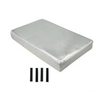 Per Camper Vent Isolatore 14x14x2 8 Copertura lucernario con barriera termica riflettente e elementi di fissaggio per camper