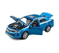 Per CAMRY 1 32 Pressofuso In Lega Modello Di Auto Suono E Luce Pull Back Collezione Regalo Giocattolo Per Bambini(Blu)