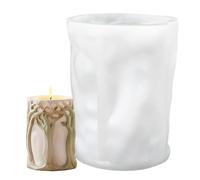 per candele di Gesù, forma cristiana | Forma artigianale in silicone con facile riforma per cera di candela in resina di cioccolato gesso gesso per sapone fondente | Gioielli di Natale