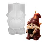 per candele di Natale Decorazioni di Babbo Natale Fai da Te Riutilizzabili