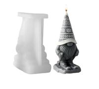 per Candele di Natale Fai da Te 3D Facile Sformatura Riutilizzabili