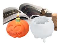 per candele Halloween, per candele profumate in silicone | Facile da staccare per progetti di decorazione di Halloween e aromaterapia