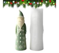 per candele, per candele natalizie, per artigianato 3D | Gli stampi riutilizzabili 3D creano forme di candele festive, ideali per casa, scuola, studio, officine, feste e artigianato