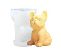 per candele per cani - Design animale distintivo, stampo in silicone tridimensionale, stampo per candele per cani e gatti stampo in silicone 3D | in gesso riutilizzabili p
