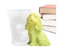 per candele per cani - Design animale distintivo, stampo in silicone tridimensionale, stampo per candele per cani e gatti stampo in silicone 3D | in gesso riutilizzabili p