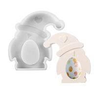 per candele per pinguini animali, per pinguini pasquali per candele - Stampo pasquale in silicone fatto a mano, per calchi artigianali facili da rilasciare per sapone, cemento e