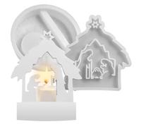 Per Candele Presepe - Stampaggio Resina Scultura Presepe | Forniture Arte Creativa Epoxy Per Adolescenti Adulti Famiglia Progetti Artistici