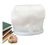 per candele riutilizzabili antiaderenti, per sapone, argilla, , | Stampo per sapone in silicone mini angelo per gesso sapone tempo libero decorazione cioccolato mousse torta