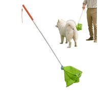 per cani - per cacca | per raccogliere le cacce, facile da spremere, pala telescopica con manico lungo per escrementi di cani, per dormitorio, passeggiate all'aperto, campeggio