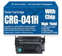 Per Canon LBP310 LBP312 LBP312x LBP312dn LBP312dnf LBP312i MF520 MF522 MF522x MF525 MF525x MF525dw Cartucce toner con chip compatibili CRG041H CRG-041H, 20.000 pagine,CRG041H-1PC