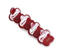 per Capelli a Acetato, Rosso 7,5 cm | Artigianato manuale fine, fiore artigianale, Per acconciature veloci, Per appassionate di moda