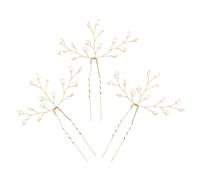Per Capelli Con Perle 3 Pezzi Di Clips Alla Con Perle