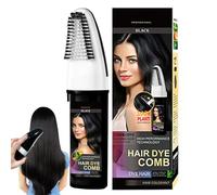Per Capelli Con Pettine | Shampoo Colorante Per Piante Per Piante Per Capelli | Con Pettine Innovativa | Facilità D'uso | Colore Sicuro | 8.8x6.3x25.5cm/3.46x2.48x10.04in | Per Uomini E