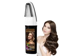 Per Capelli Con Pettine | Shampoo Colorante Per Piante Per Piante Per Capelli | Con Pettine Innovativa | Facilità D'uso | Colore Sicuro | 8.8x6.3x25.5cm/3.46x2.48x10.04in | Per Uomini E