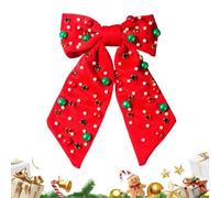 Per Capelli Di Natale,Fermaglio Per Capelli Con Strass, Perle E | Clip Per | Per Donne E Ragazze Per Celebrazioni Durante Le Feste Natalizie Eventi Festivi E Raduni Familiari