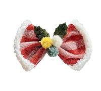 per capelli festivi - per feste, fermagli per capelli di Natale | Vestire perfetti per feste di fine anno, temi natalizi con eleganti fiocchi colorati, fiocchi per capelli per il