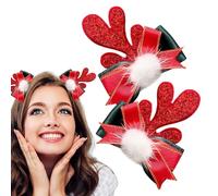 per capelli natalizi, graziose orecchie natalizie, per capelli per Halloween, per tradizione, famiglia, feste, festival, divertimento