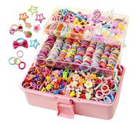 per capelli per bambine e ragazze - Elastici legacapelli,per capelli per bimbe piccole - Ideali per Scuola, Feste, Compleanni, Carnevale e Calza della Befana