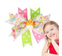 per capelli per bambini, fiocchi per capelli | Clip Bows accessori per capelli per ragazze - Fashion Ribbon Bunny Dot Barrettes, festa per bambini