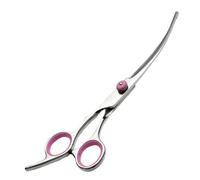 per capelli per cani per la toelettatura e le per toelettatura per cani curve | Taglio del cane tagliare le per capelli - Cesoie da professionista con punte rotonde per la grande pecorina