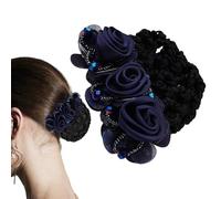 per capelli per , clip per capelli da donna, accessorio ideale per lavorare con design floreale, ristorante, banca, personale 'ospitalità mantiene pulito, sicuro ed elegante per uso