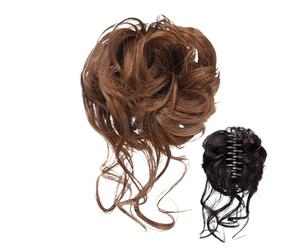 per capelli per estensioni dei capelli ondulati ricci per coda di cavallo e per il volume della coda di cavallo per ragazza fidanzata